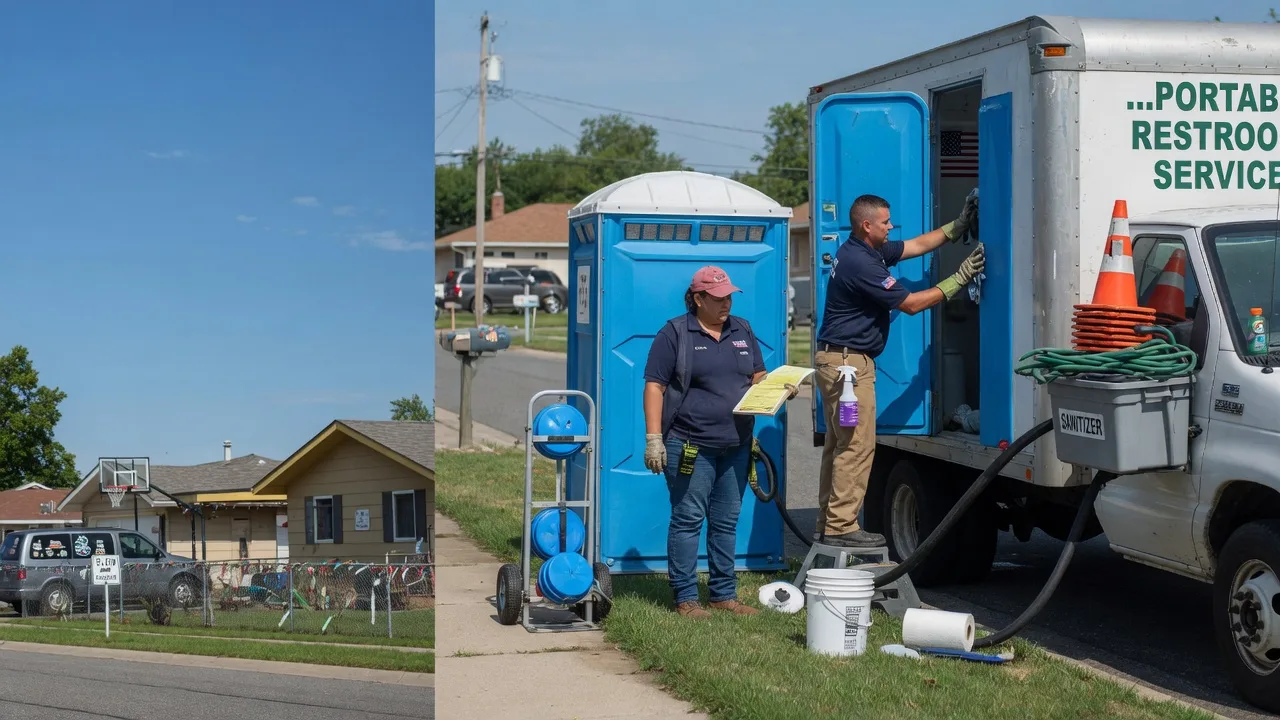 Portable Toilet Rental in Hughes, AR near me